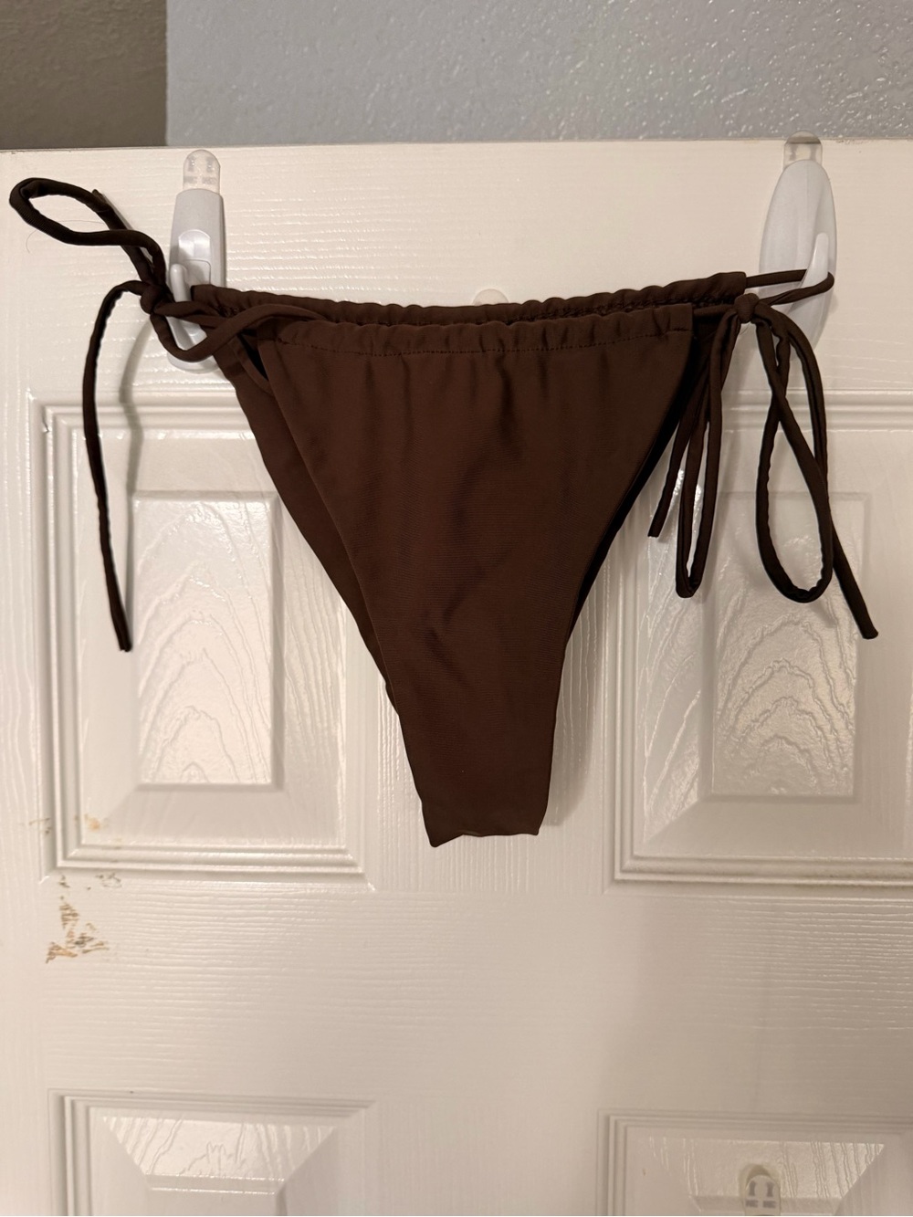 SHEIN Brown Tie-Side Bikini Bottom